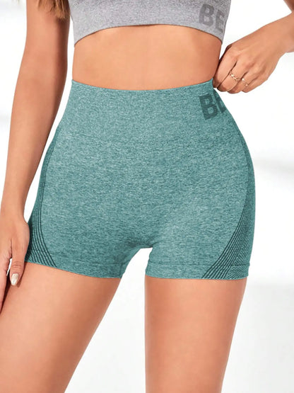 High Waist Sports Gym Shorts